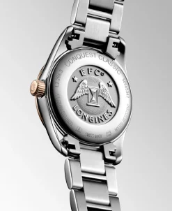 Longines Conquest Classic Bicolor PVD Rojo 29,50 mm | L2.286.3.72.7