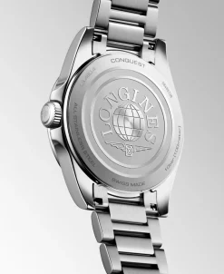 Longines Conquest Cuarzo Azul Verdoso Acero 34 mm | L3.460.4.92.6