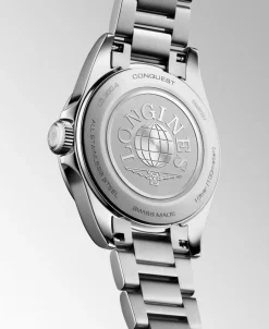 Longines Conquest Cuarzo Blanco Acero 30 mm | L3.350.4.12.6