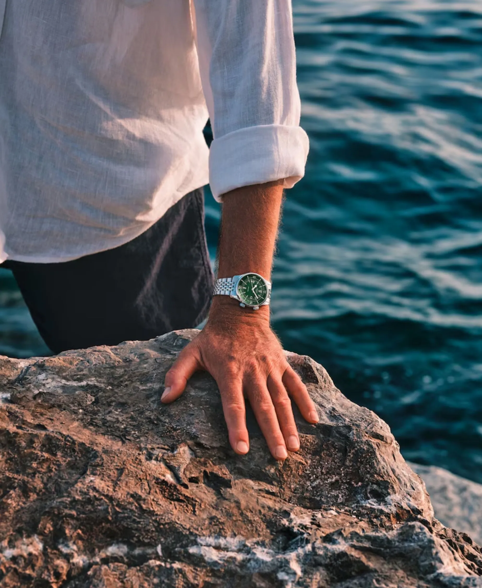 Longines Heritage Legend Diver Verde 39 mm | L3.764.4.06.6