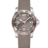 Longines HydroConquest Gris PVD Oro Rosa 39 mm | L3.780.3.78.9