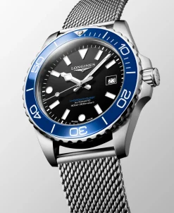 Longines HydroConquest Negro y Azul 42 mm | L3.788.4.90.6