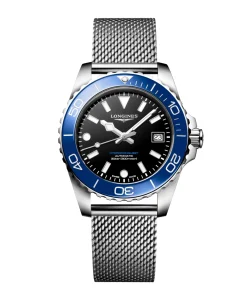 Longines HydroConquest Negro y Azul 39 mm | L3.779.4.90.6