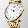 Longines La Grande Classique Nácar Blanco PVD Amarillo 24 mm | L4.209.2.87.8