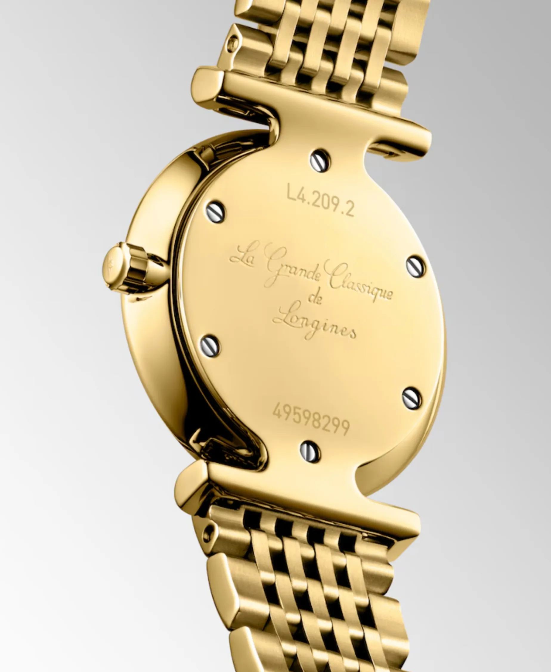 Longines La Grande Classique Nácar Blanco PVD Amarillo 24 mm | L4.209.2.87.8