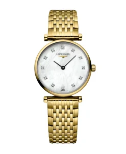 Longines La Grande Classique Nácar Blanco PVD Amarillo 24 mm | L4.209.2.87.8