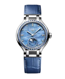 Longines PrimaLuna Moonphase Azul 34 mm | L8.126.0.97.2