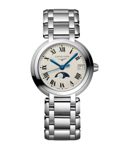 Longines PrimaLuna Moonphase Plateado Flinqué 30 mm | L8.115.4.71.6