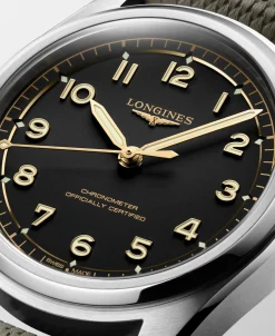 Longines Spirit Pilot Negro 39 mm | L3.809.4.53.9
