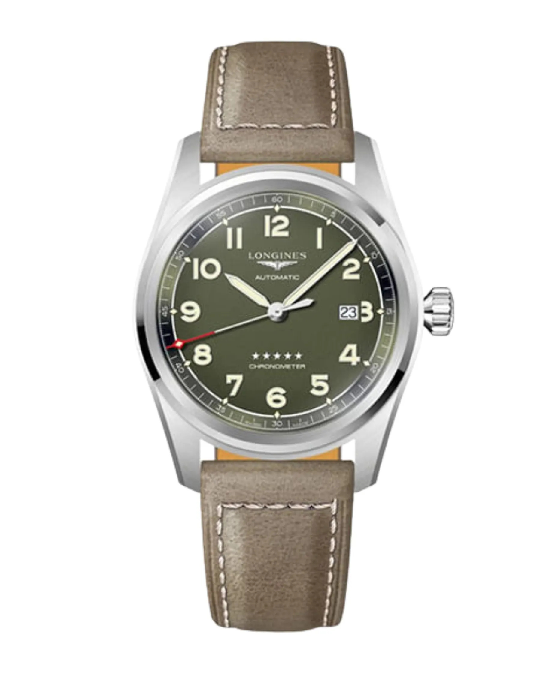 Longines Spirit Verde 40 mm | L3.811.4.03.2