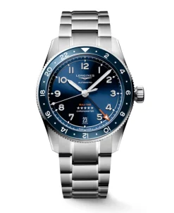 Longines Spirit Zulu Time Acero y Cerámica 39 mm | L3.802.4.93.6