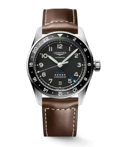 Longines Spirit Zulu Time Acero 39 mm | L3.802.4.53.2