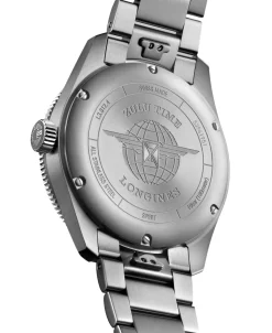 Longines Spirit Zulu Time Esfera Azul 42 mm | L3.812.4.93.6