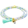 Marina García Zen Chupete Pulsera Plata Baño Oro Circonitas | 90940UB