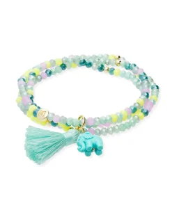 Marina García Zen Portobello Elefante Pulsera Plata Cristales Strass | 91333UE
