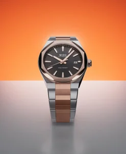 MIDO Multifort 8 One Crown Automático Acero PVD Oro Rosa 40 mm | M055.507.22.051.00