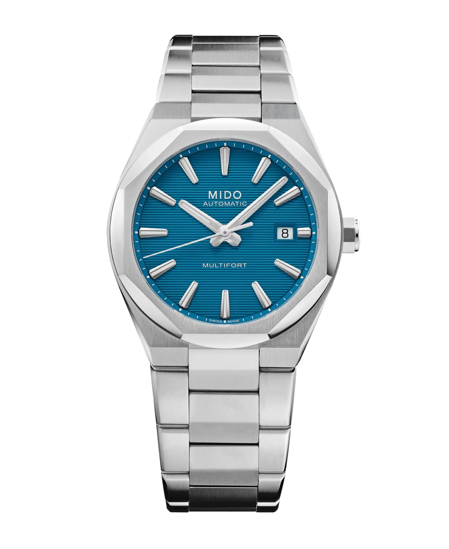MIDO Multifort 8 One Crown Automático Turquesa Acero 40 mm | M055.507.11.041.00