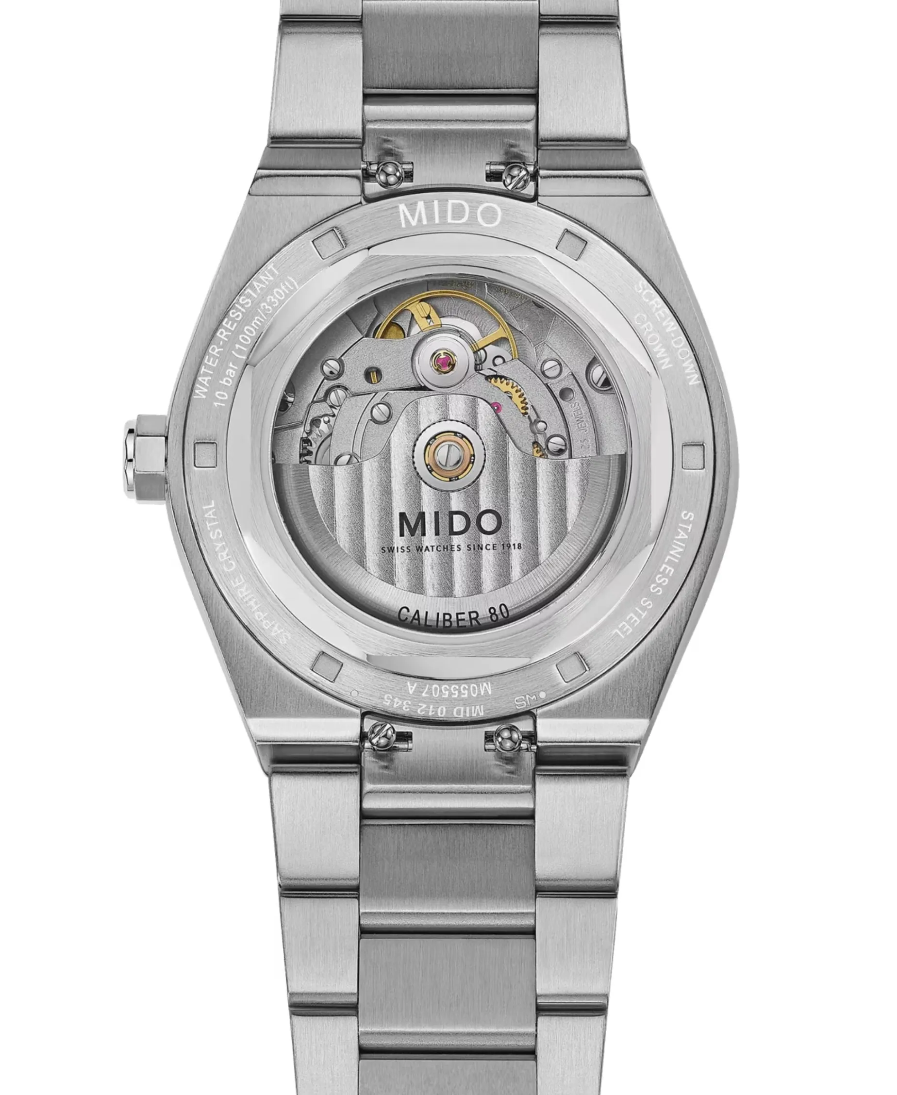 MIDO Multifort 8 One Crown Automático Turquesa Acero 40 mm | M055.507.11.041.00