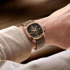 MIDO Multifort TV Big Date Automático Marrón Acero PVD Oro Rosa 40 mm | M049.526.37.291.00