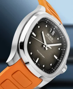 MIDO Multifort TV Big Date Automático GMT Gris Acero 40 mm | M049.526.17.081.00