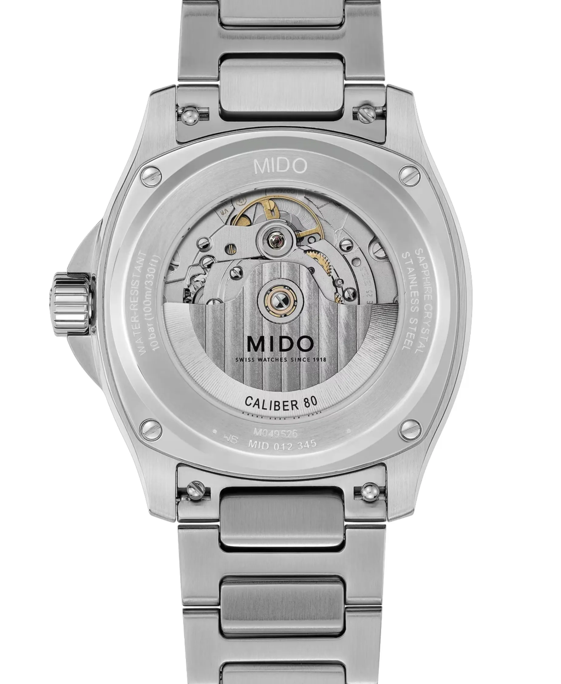 MIDO Multifort TV Big Date Automático Verde Acero 40 mm | M049.526.11.091.00