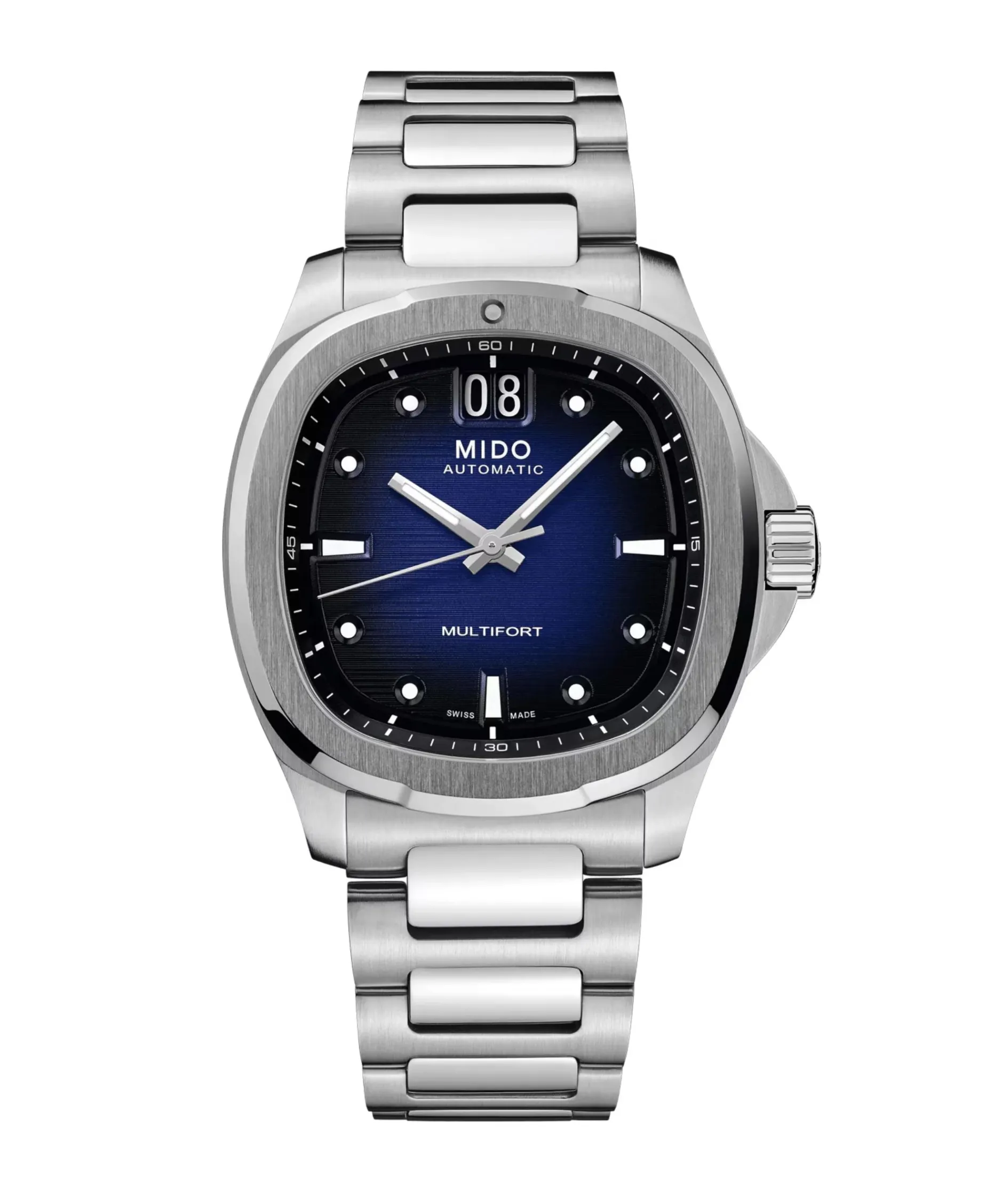 MIDO Multifort TV Big Date Automático Azul Acero 40 mm | M049.526.11.041.00