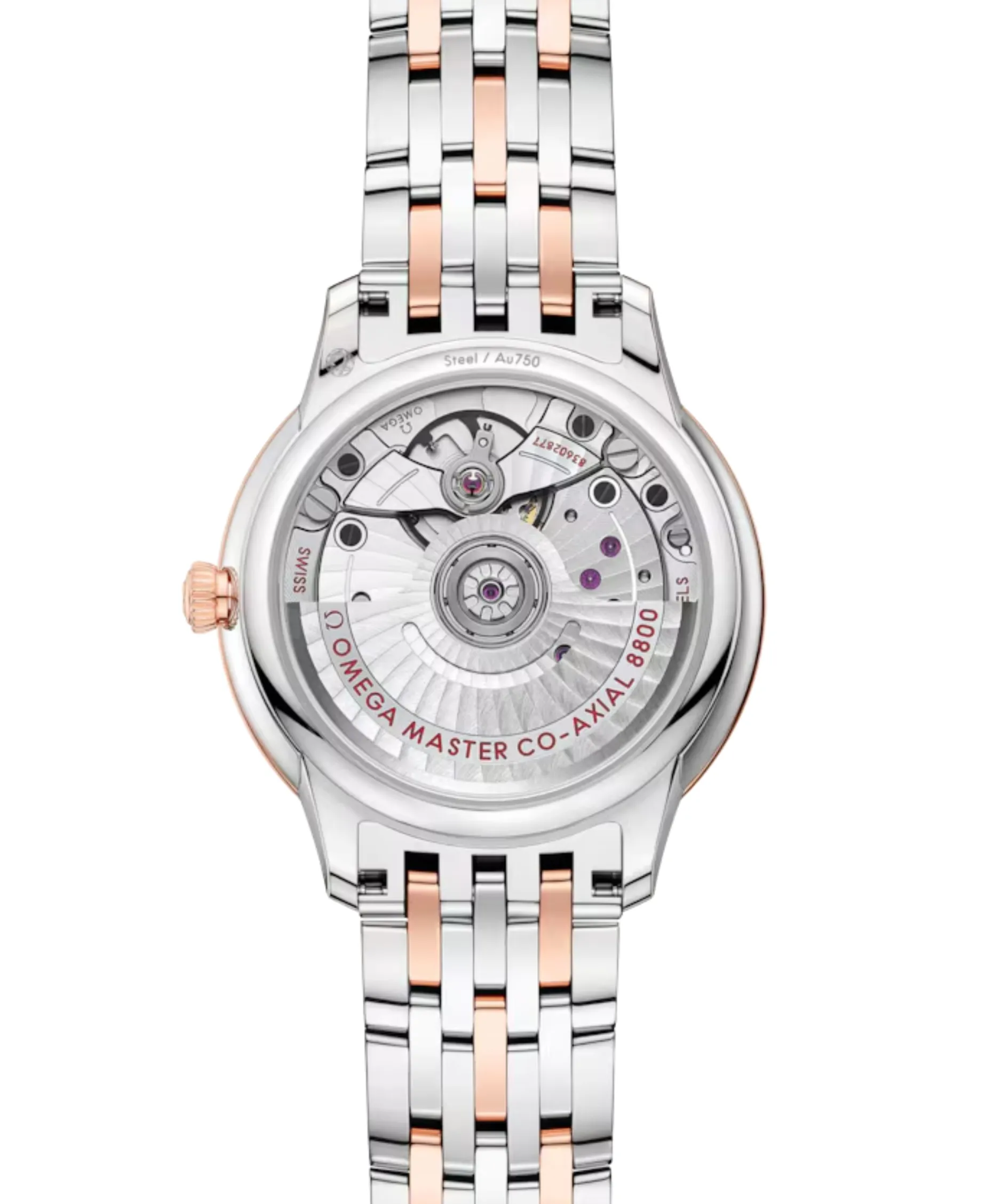 OMEGA De Ville Prestige Plateado Acero y Sedna Gold 34 mm | 434.20.34.20.02.001