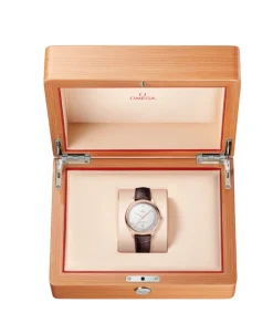 OMEGA De Ville Prestige Plateado Acero y Sedna Gold 34 mm | 434.20.34.20.02.001
