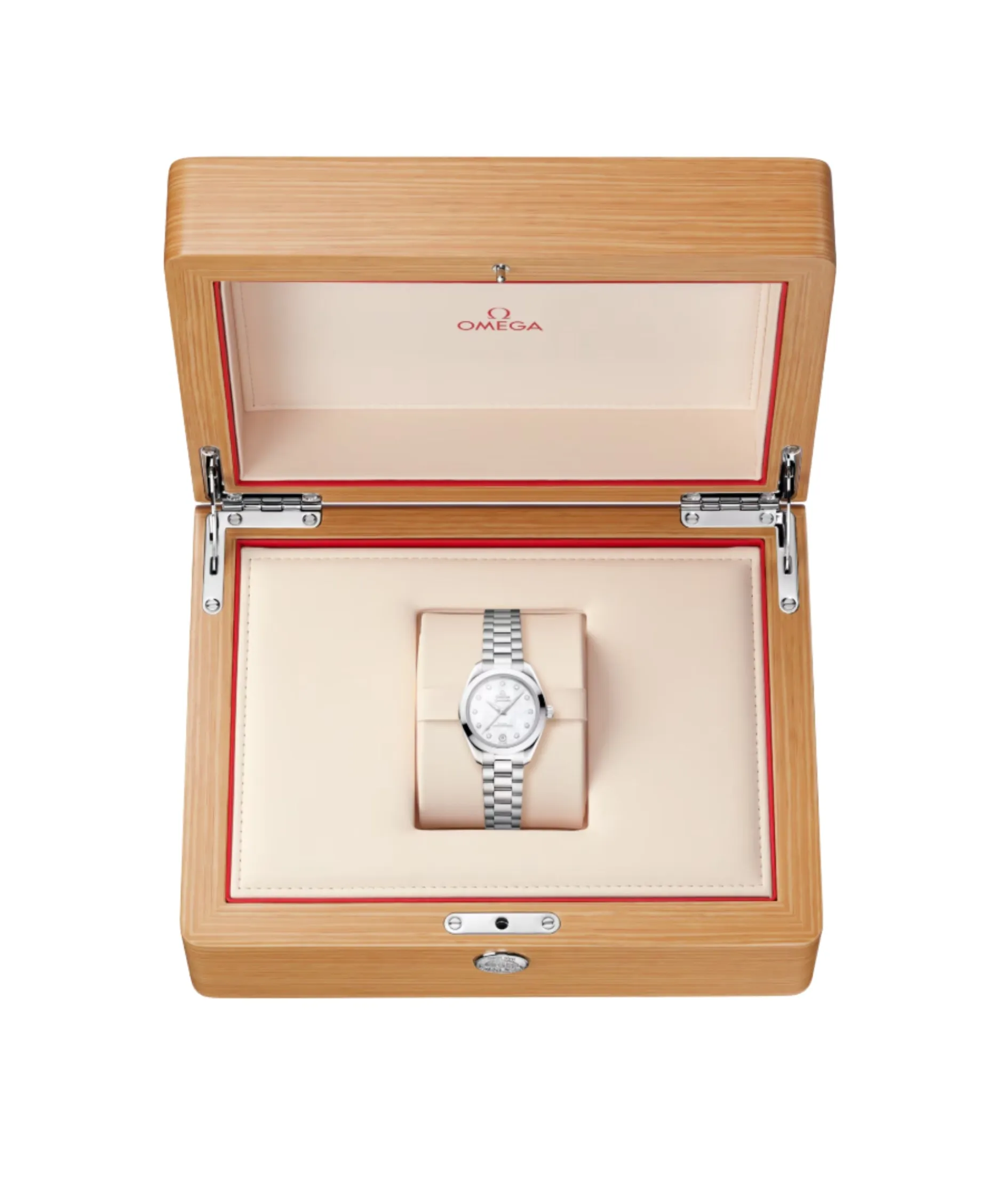 OMEGA Seamaster Aqua Terra 150M Blanco Acero 30 mm | 220.10.30.20.55.001