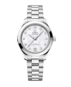 OMEGA Seamaster Aqua Terra 150M Blanco Acero 30 mm | 220.10.30.20.55.001