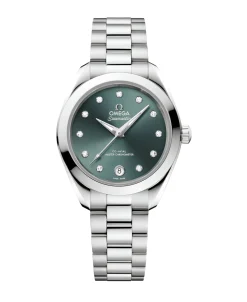 OMEGA Seamaster Aqua Terra 150M Verde Acero 30 mm | 220.10.30.20.60.001