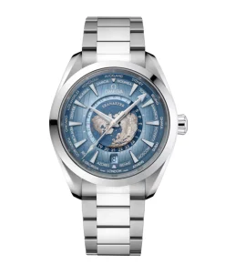 OMEGA Seamaster Aqua Terra 150M Worldtimer Summer Blue Acero 43 mm | 220.10.43.22.03.002