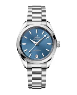 OMEGA Seamaster Aqua Terra Shades Azul Acero 34 mm | 220.10.34.20.03.002