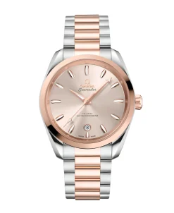 OMEGA Seamaster Aqua Terra Shades Rosa Acero Oro Sedna™ 34 mm | 220.20.34.20.10.001