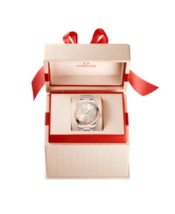 OMEGA Seamaster Aqua Terra Shades Rosa Acero Oro Sedna™ 34 mm | 220.20.34.20.10.001