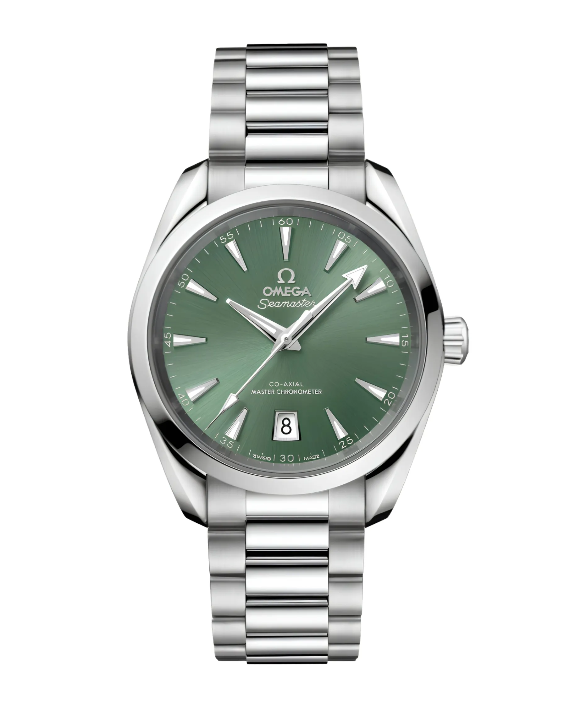 OMEGA Seamaster Aqua Terra Shades Verde Bahía Acero 38 mm | 220.10.38.20.10.002