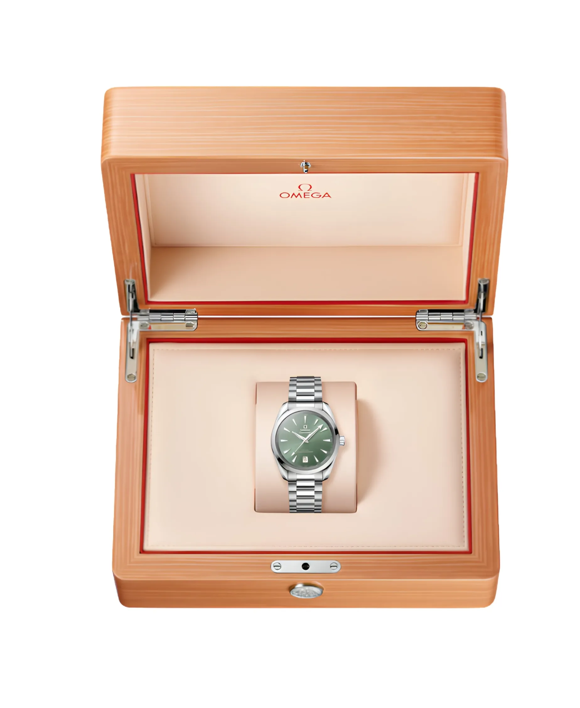 OMEGA Seamaster Aqua Terra Shades Verde Bahía Acero 38 mm | 220.10.38.20.10.002