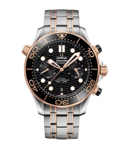 OMEGA Seamaster Diver 300M Chronograph Co-Axial Master Chronometer Sedna Gold 44 mm | 210.20.44.51.01.001