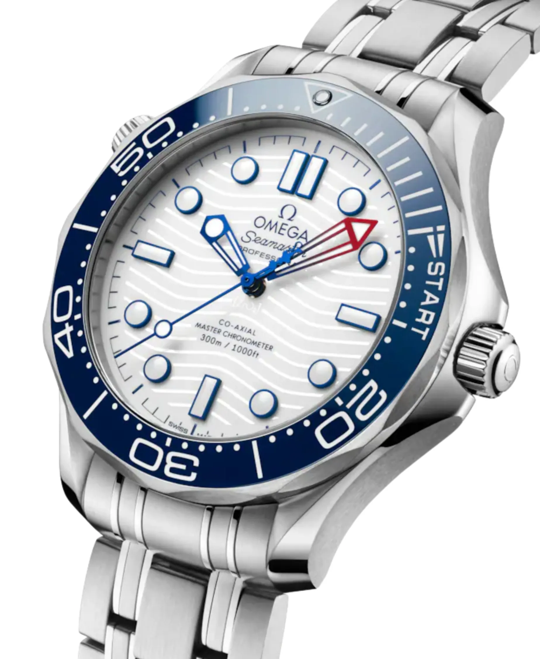 OMEGA Seamaster Diver 300M Co-Axial Master Chronometer Blanco Acero 42 mm | 210.30.42.20.04.002