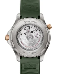 OMEGA Seamaster Diver 300M Verde Titanio y Bronze Gold Correa Verde 42 mm | 210.92.42.20.10.001