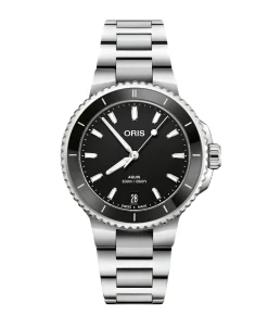 ORIS Aquis Date Negro Acero y Cerámica 36,50 mm | 01 733 7792 4154-07 8 19 05P