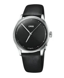 ORIS Artelier S Negro Acero y Piel 38 mm | 01 733 7762 4054-07 5 20 69FC