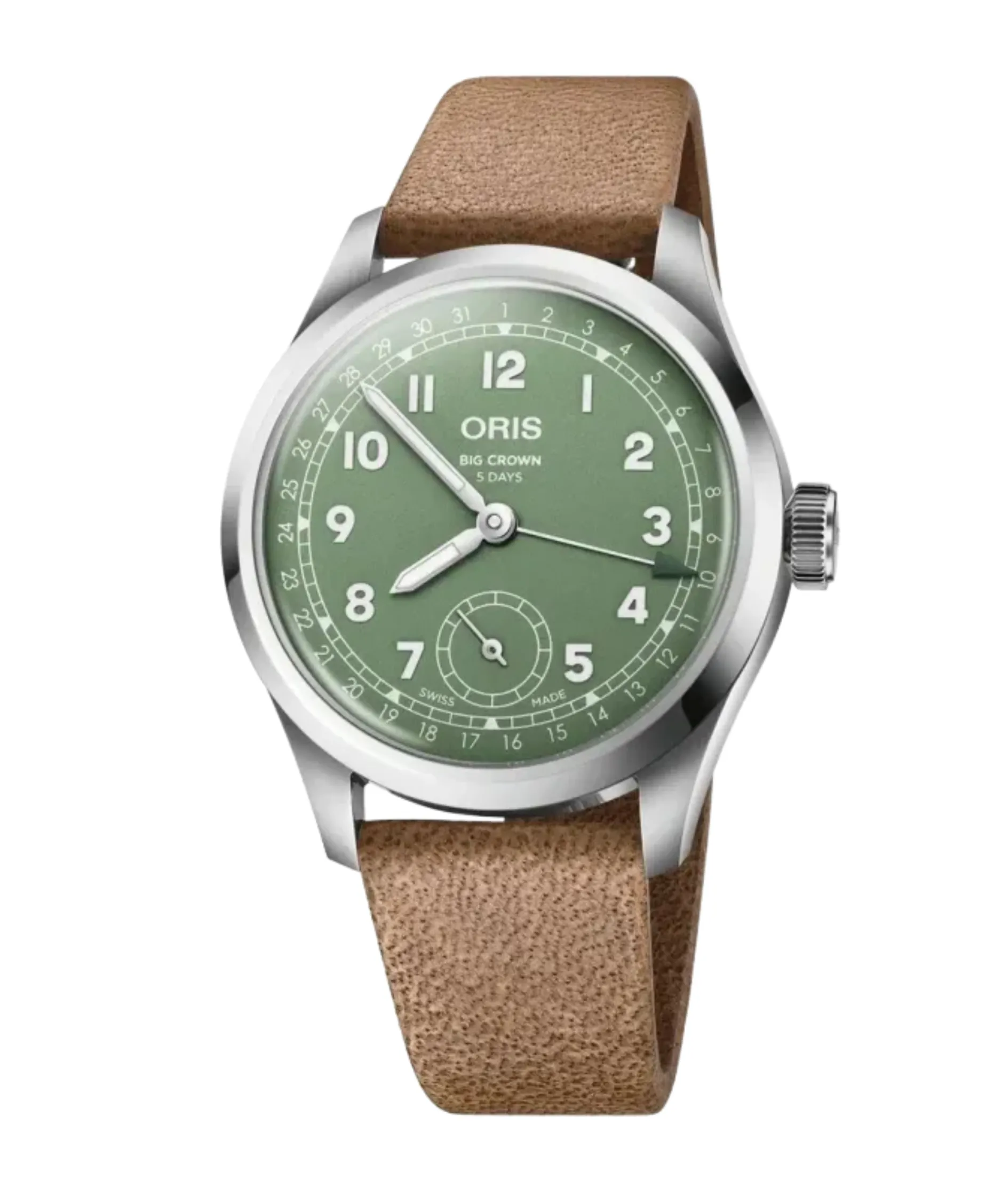 ORIS Big Crown Calibre 403 Verde 38 mm | 01 403 7799 4067-07 6 20 09FC