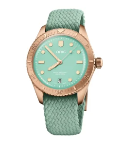 ORIS Divers Sixty-Five Cotton Candy Menta 38 mm | 01 733 7771 3157-07 3 19 03BRS