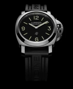 Panerai Luminor Base Logo Cuerda Manual Negro Acero 44 mm | PAM01086