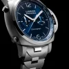 Panerai Luminor Chrono Automático Taquímetro Azul Acero 44 mm | PAM01110