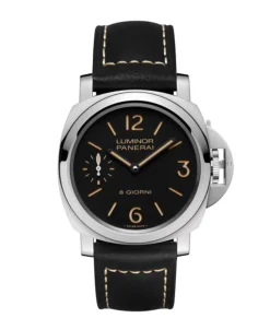 Panerai Luminor 8 Giorni Cuerda Manual Negro Acero 44 mm | PAM00915