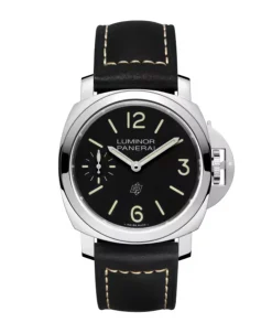 Panerai Luminor Logo Cuerda Manual Negro Acero 44 mm | PAM01084