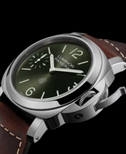 Panerai Luminor Logo Cuerda Manual Verde Acero 44 mm | PAM01624
