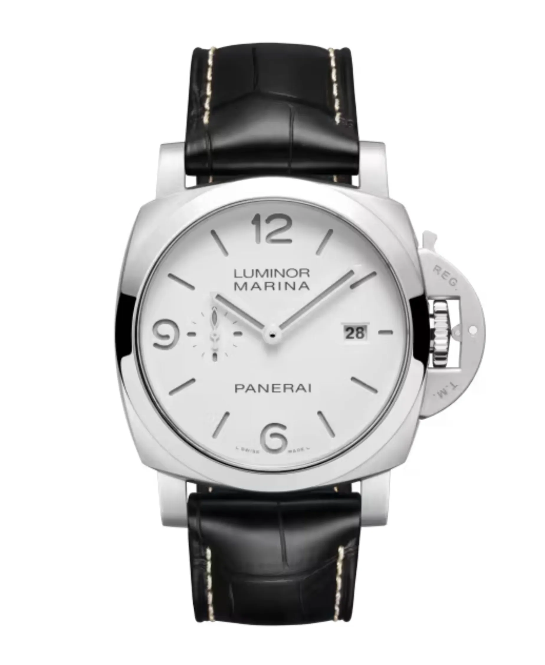 Panerai Luminor Marina Automático Blanco Acero 44 mm | PAM03314
